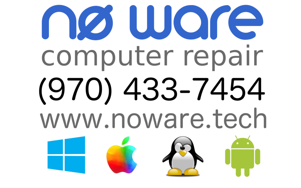 No Ware Computer Repair logo