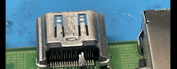Game console HDMI port repair, HDMI port replacement, HDMI Repair